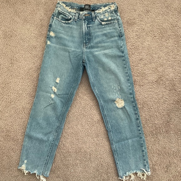 BDG Denim - BDG slim straight distressed jeans
